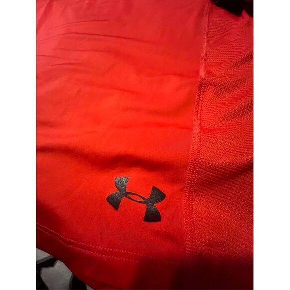 Under Armour Men's XL Red Compression Graphic T-Shirt Short Sleeve - Picture 4 of 7
